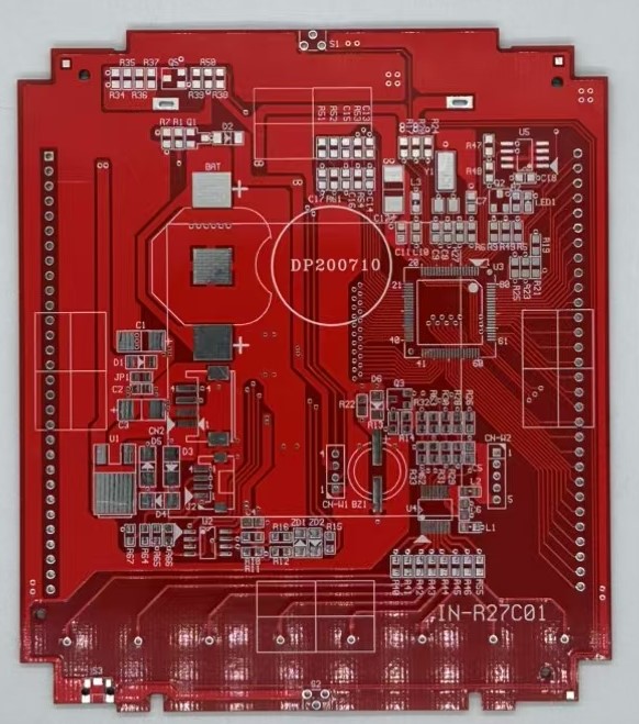 红色pcb双面板